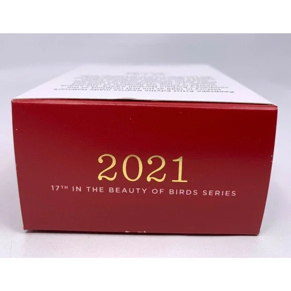 Hallmark Keepsake EVENING GROSBEAK 2021 Ornament #17 The Beauty of Birds Series - Picture 5 of 7